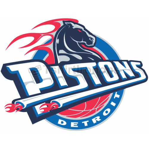 Detroit Pistons T-shirts Iron On Transfers N996 - Click Image to Close